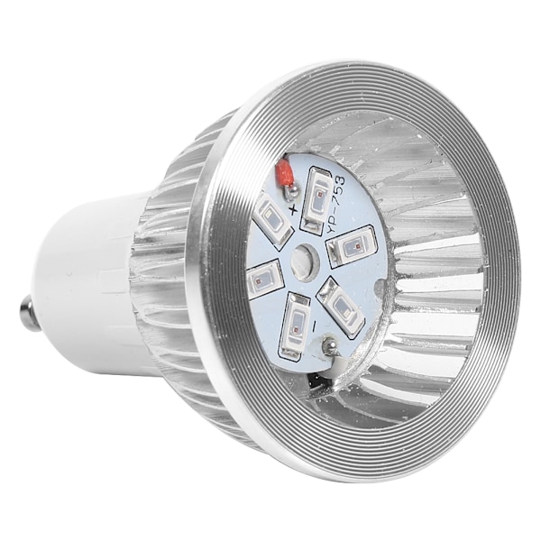 85-265V GU10 6LED Plantevekstlampe Blomster Grønnsaker Hydroponikk Flat Lampe (GU10 6LED)