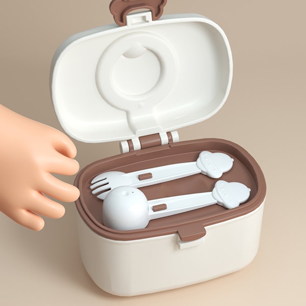 4-lagers babyformler dispenser, stapelbar mat- och snacksförvaringslåda, reseformlerbehållare