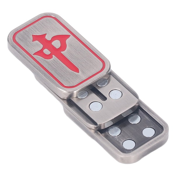 Metallisk Push Slider Leksak för Avkoppling och Stressreducering - Mahjong Push Slider Leksak för Vuxna