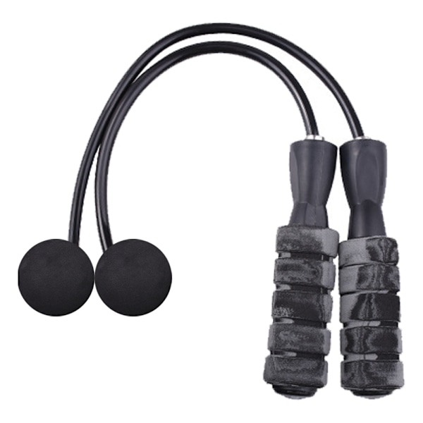 Trådløst Springtov til Fitness, Tangle-Free Kuglelejer med Memory Foam Håndtag til Voksne og Børn