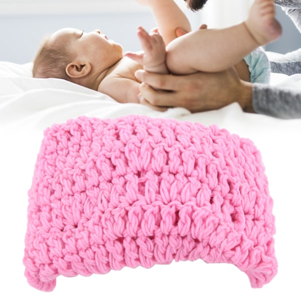 Nyfødt Foto Hengekøye 0‑3 Måneder Gammel Baby Spedbarn Fotorekvisitter Hengekøye Rosa