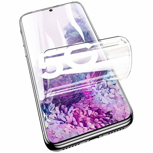 Heltäckande Galaxy S20 Plus Skärmskydd Nanoedge Skyddsplast transparent