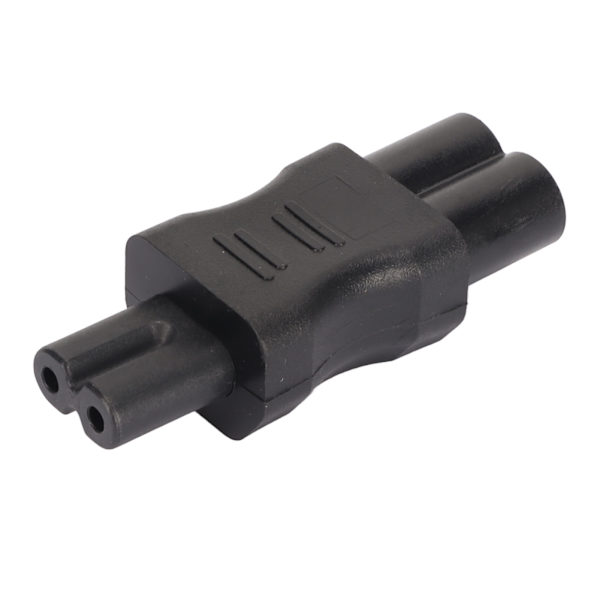 4 st IEC320 C6 till IEC320 C7 Strömadapter Plug and Play PDU Chassi Strömkonverter för Dator Bärbar Dator