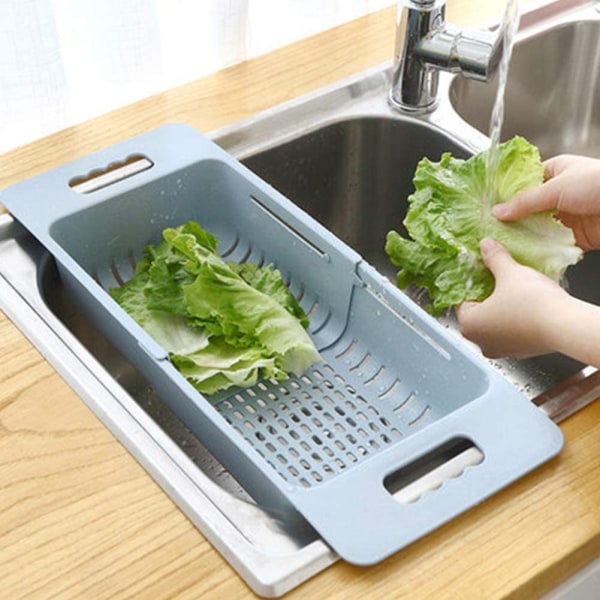 Över diskbänken Durkrör Silkorg - Tvätta grönsaker och