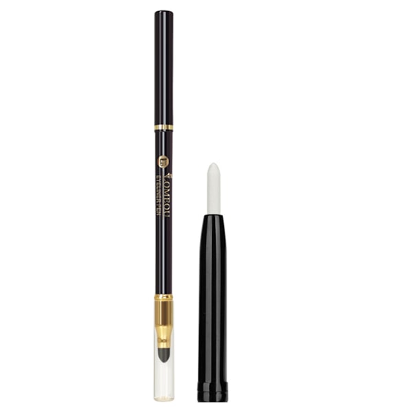 Penn eyeliner, geleyelinerpenna för ögonmakeup, vattentät, smetfri, långvarig med ultrafint spets