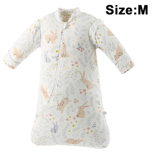 Syksyn ja talven vauvan potkujen esto - lasten pyjama - puuvillapehmustettu vauvan talviunimaissi