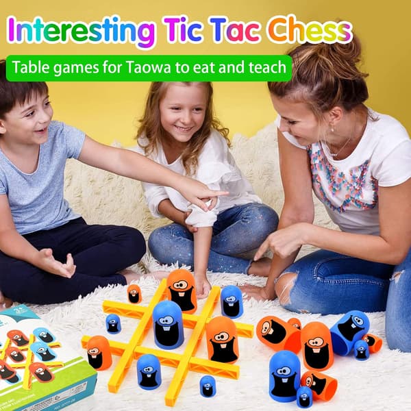 Tic-Tac-Toe Interaktivt Brætspil Brætspil Forælder-Barn Educa[TT]