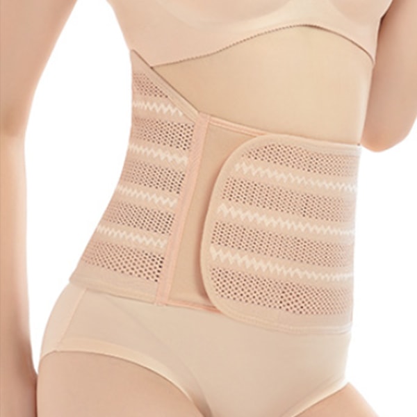 Justerbar åndbar elastisk postpartum abdominal wrap og kvindelig kropsformende bindende enhed