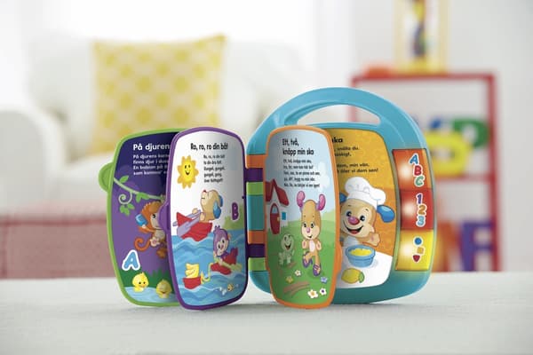 Laugh & Learn -kirja, Fisher Price, monivärinen Multifärg multicolor