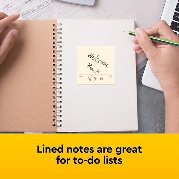 Fargepapir 400 ark, Ikke Sticky Notes lyse fargerike memo, Mini Memo Papirblokker Notatpapir
