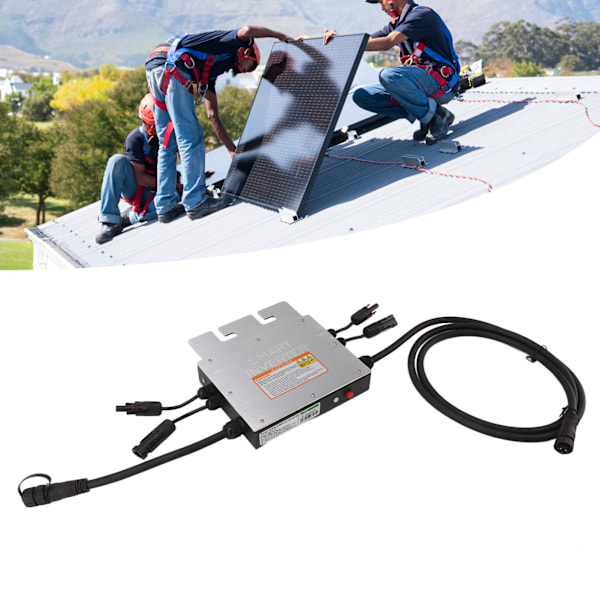 SG 600W Sinusformet Solinverter Aluminium Legering WiFi Solenergi Mikro Nettilsluttet Inverter til Strømproduktionssystem AC 120V 230V