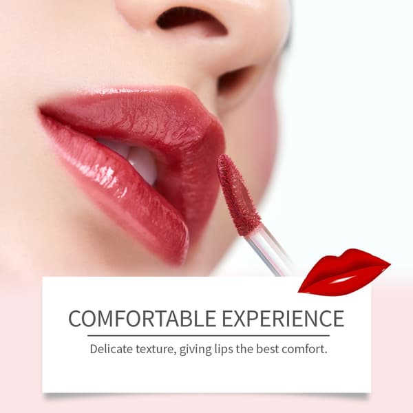 Lip gloss, moisturizing, vibrant, long-lasting, smudge-proof, portable moisturizing lip gloss