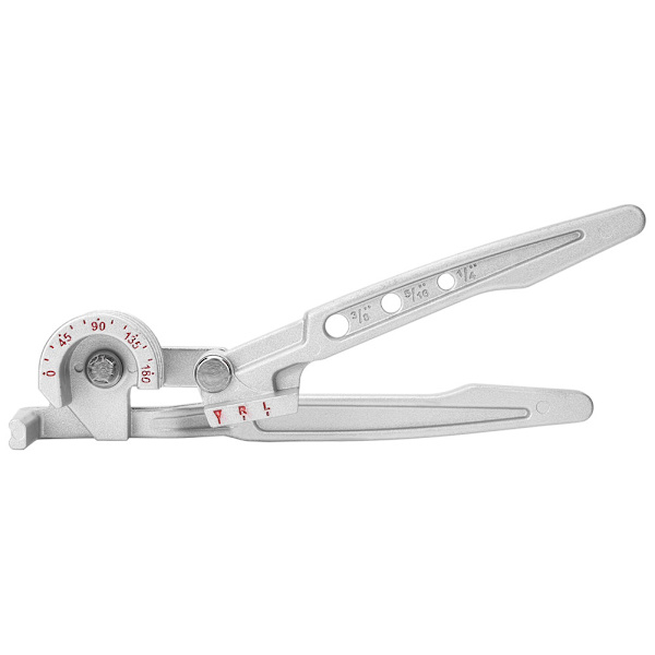 Rörböjare i Aluminiumlegering 180° Manuell Rörböjningsverktyg 1/4 tum 5/16 tum 3/8 tum