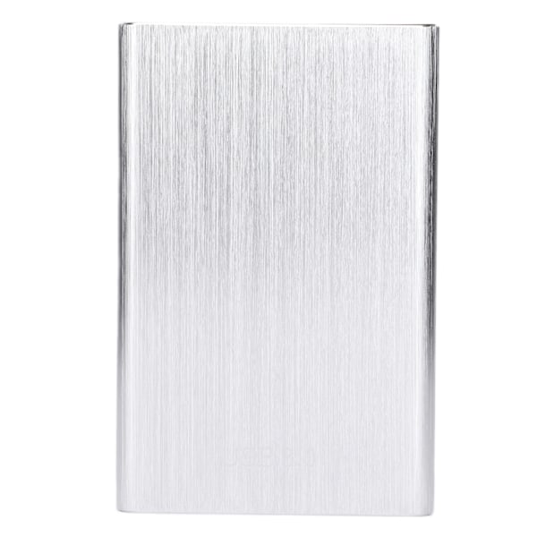 Extern Hårddisk Snabb Dataöverföring Enkel Användning Bred Kompatibilitet Bärbar USB 3.0 HDD för OS X Silver 500GB