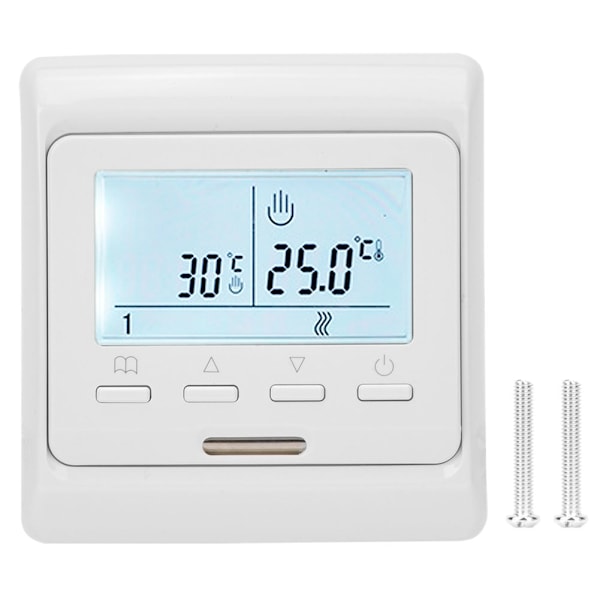 8681LH Intelligent LCD Digital Display Vattenvärmetermostat Temperaturregulator