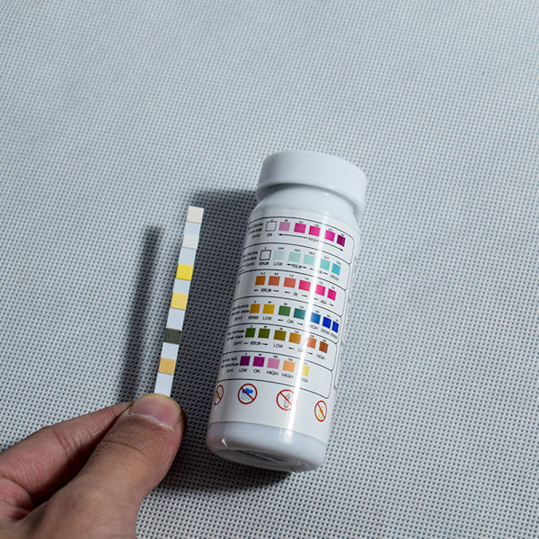 7-i-1 simbassängtestpapper pH-testpapper vattenkvalitetstestpapper restklor vattenkvalitet pH restklor testpapper testpapper (50