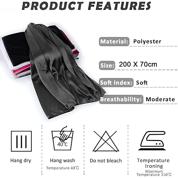 Sjal och Wraps för Aftonklänningar, Mjuka Sjal för Kvinnor, Bröllopspresent Sjal, 200*70 cm