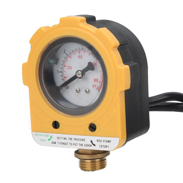 Vandpumpetrykregulator Automatisk Elektronisk Justerbar Afbryder E06‑1500 30AUS Stik AC110V
