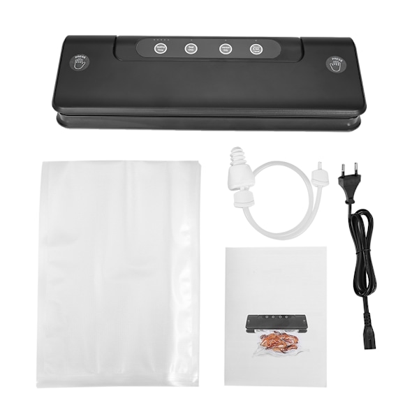 Mini Automatisk Bærbar Holdbar Forseglingspakningsmaskine Husholdning 110V-240V(EU Stik)