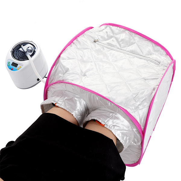 2L Hjemmespa Damp Sauna Telt Vægttab Slankende Fod Spa Maskine EU Stik 220V
