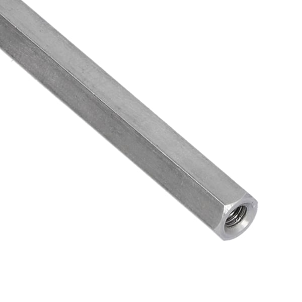 5 stk Lange Stangmutter Hex Kobling Hunnlig Gjenget Rett Stang Rustfritt Stål for Gobilda Dia 8mm4106‑4008‑0800