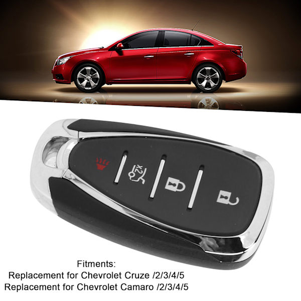 Bilskydd Intelligent Hög Guldhalt med 4 Knappar Ersättning för Chevrolet Camaro /2/3/4/5