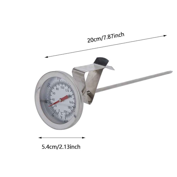 Rostfritt Stål Stektermometer Hög Precision Sondtyp Termometer För Matlagning