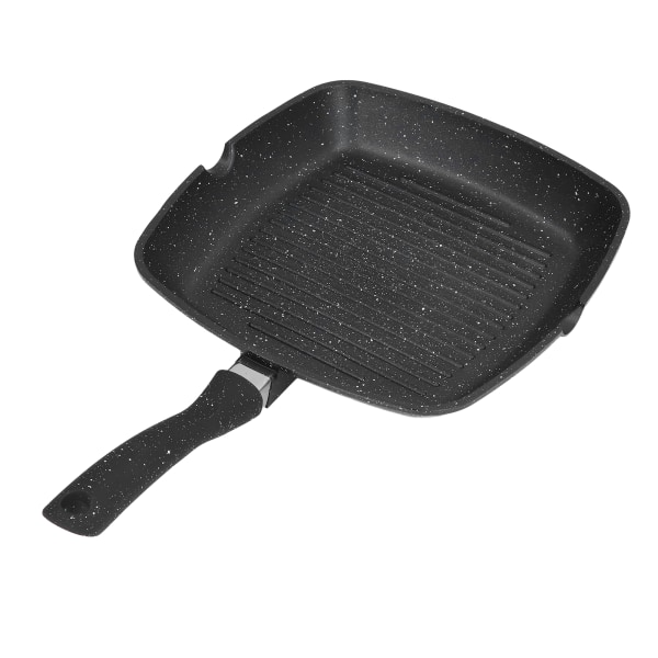 Nonstick Grill Pan Aluminium Stekpan Baconpannor för