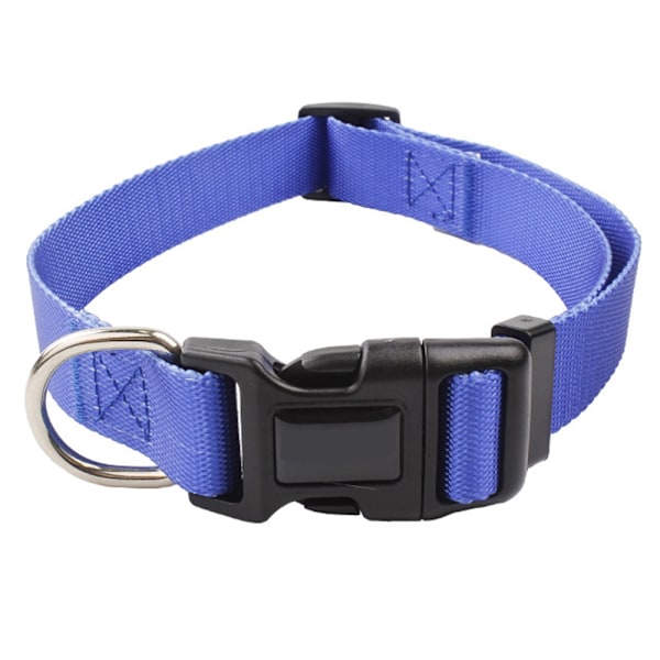 Hundekrave Gradient blød spænde komfortabel nylon justerbar kæledyrs krave til store, mellemstore og små hvalpe