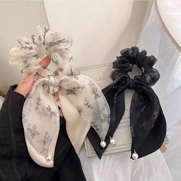 2 stk. enkle streamer-hovedbånd Hovedbånd store blomster hårtilbehør