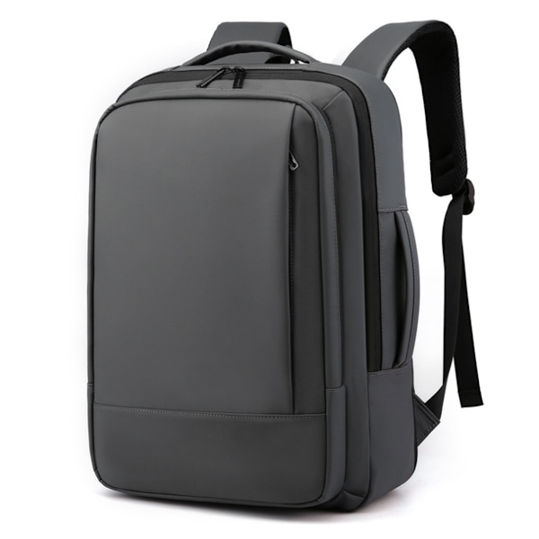 Resebärbar Laptop Ryggsäck Handbagge Personligt Föremål, Utbyggbar Affärsdator Avslappnad Dagryggsäck med USB-Port