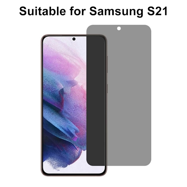 Yksityisyysnäytönsuoja, sopii Galaxy S21 karkaistuun lasiin