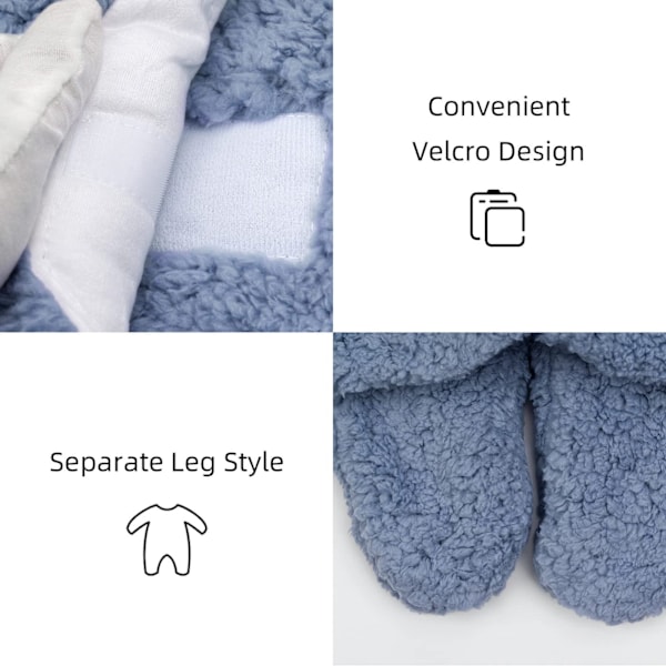 Søte Nyfødte Babytepper Plussj Swaddle Tepper