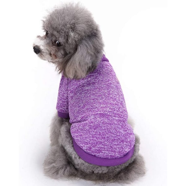 Hundebeklædning varm tobenet hundeartikler tøj hund efterår vinter sweater