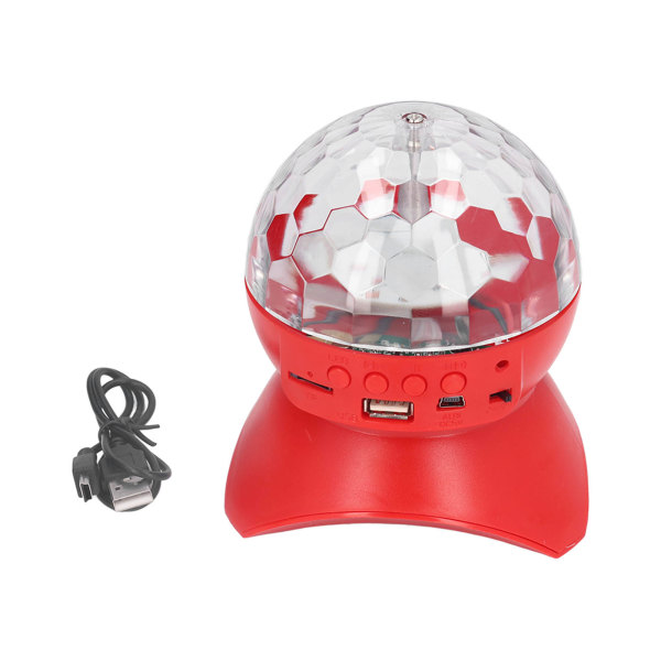 Bluetooth högtalare Disco Ball LED RGB Färgglad Mini Music Mobile