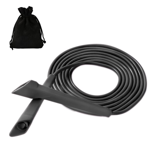 Hopprep för Fitness | Justerbar Trasselfri Kabel & Förlängda Grepphandtag | Uthållighetsträning