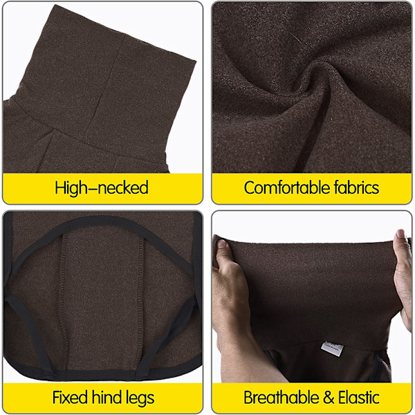 Hundetøj Tykt Solidt Polar Fleece Tøj