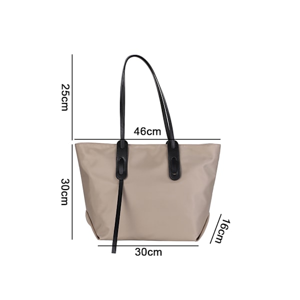 Dametasker Mode Stor Kapacitet Rummelig Taske Kvinders Crossbody Pung Mode Håndtaske Top Hånd Satchel