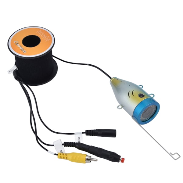 7 Tommer LCD Undervandsfiskeri Kamera 1200TVL Høj Definition Fiskesøger Detektor IP68 Vandtæt 100‑240VUS Stik 30m / 98,4ft