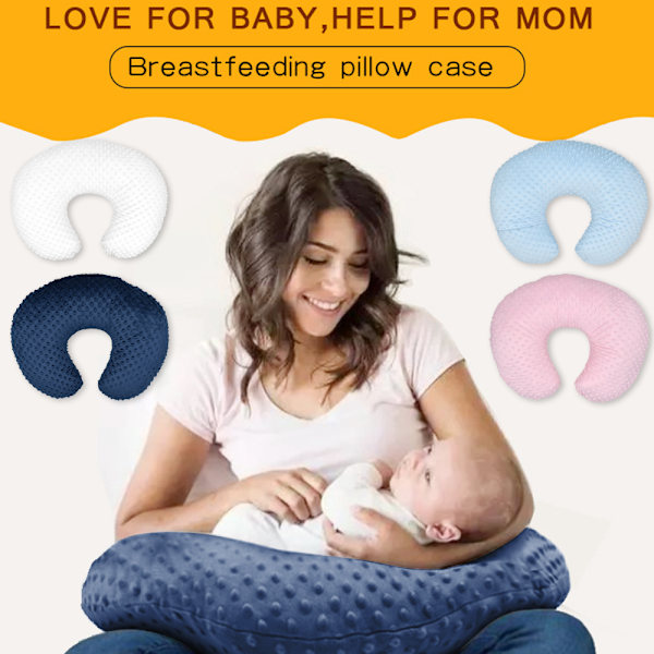 Amningskuddeöverdrag och amnings- och flaskmatningslokalisatorer, babysupport, magetid
