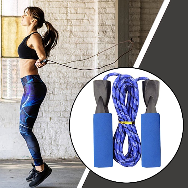 Hopprepsträning för träning Fitness Gym Justerbar övningshastighet Hopprep för vuxna