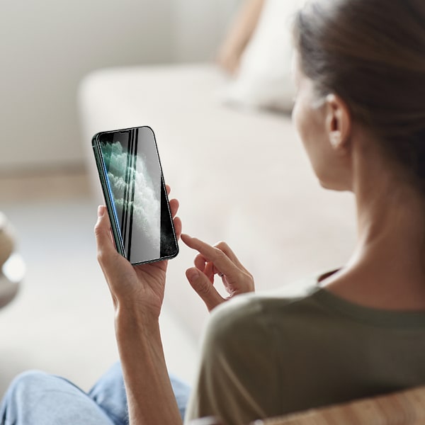 3x Heltäckande Skärmskydd för Samsung S9 i Plast Transparent one size