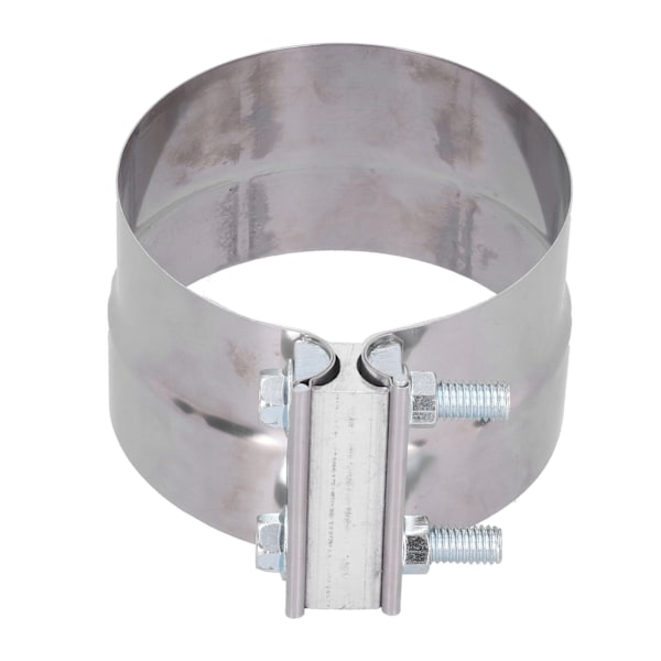 5 tommer Udstødningsbåndklemme Lap Joint Rustfrit Stål Slangeforbindelse til Lydpotte Downpipe Header Manifold