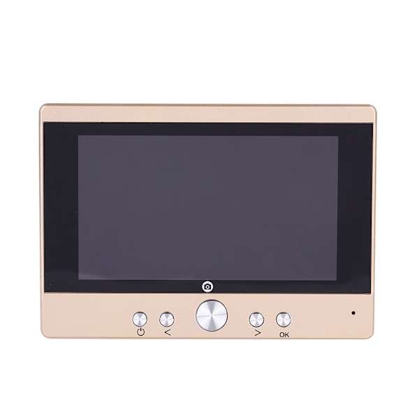 5'' LCD WiFi Digital Dörrtittare Dörrtelefon Dörrklocka Intercom IR Nattsyn US