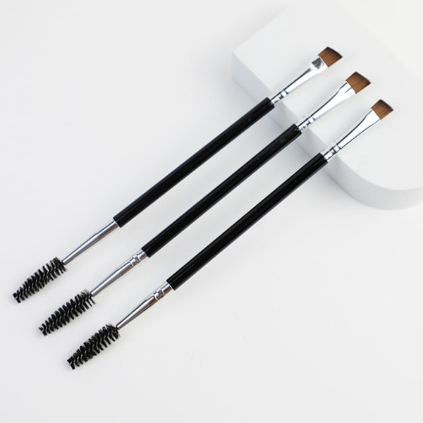 Långvarig Eyelinerpennor Set Vattentät Eyelinerpenna, Svart Ögonmakeup Brun Ögonbrynspenna Långvarig Smudge Proof Eyelinerstämpelverktyg Ögonbryn