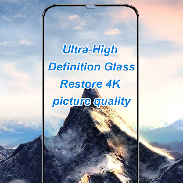 Beskyttelsesglas i Hærdet Glas 9H – 3-pak til iPhone 12 6,1\"