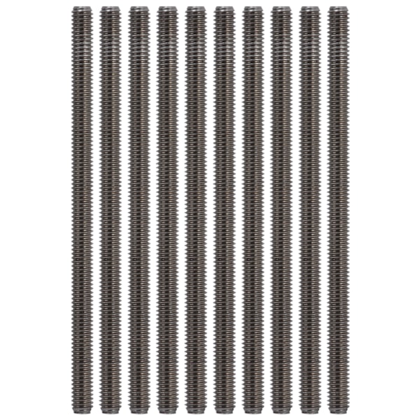4808 Serie M4 Rustfritt Stål Gjengede Stenger Slitesterk Holdbar Høy Hardhet Stang Bar Studs4808-0004-0070