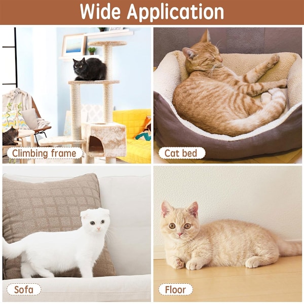 Kattklösmöbler Soffa Skydd med Naturlig Sisal för Att Skydda Soffa Soffa Stol