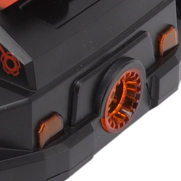 RC Stuntbil 2.4G Gesterstyrning 360 Graders Rotation Dubbel Fjärrkontroll Svingarm 6 Hjul RC Off Road Stuntbil Orange