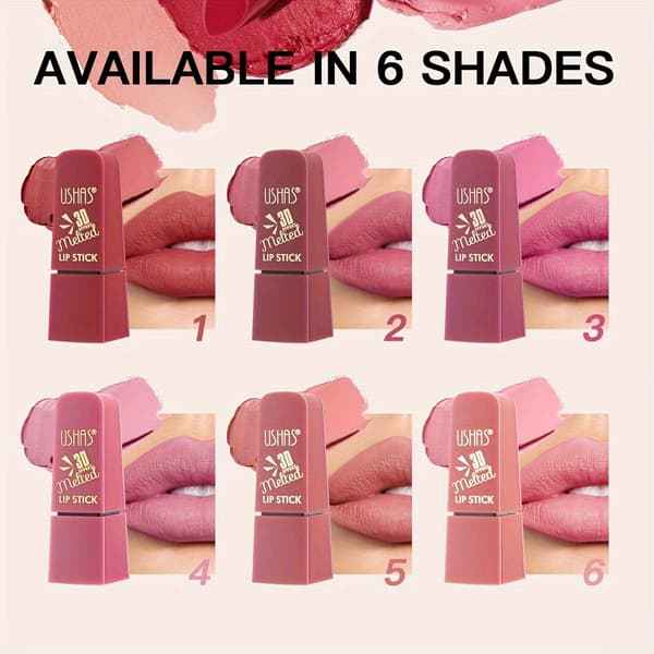 Matte Lipstick, Long-Lasting and Smudge-Proof, Moisturizing Lip Gloss LP2335